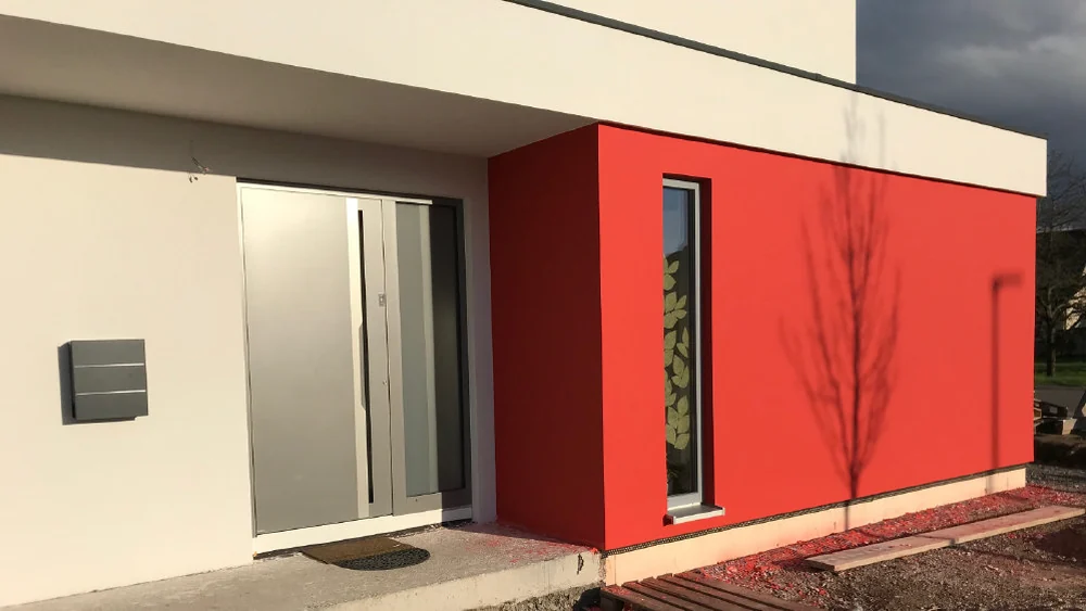 Haustür mit Seitenteil